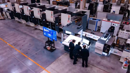 世界制造業(yè)大會上的自動化科技(四):聯(lián)想旗下聯(lián)寶科技展示聚酯和滌綸長絲制造產業(yè)智能制造案例